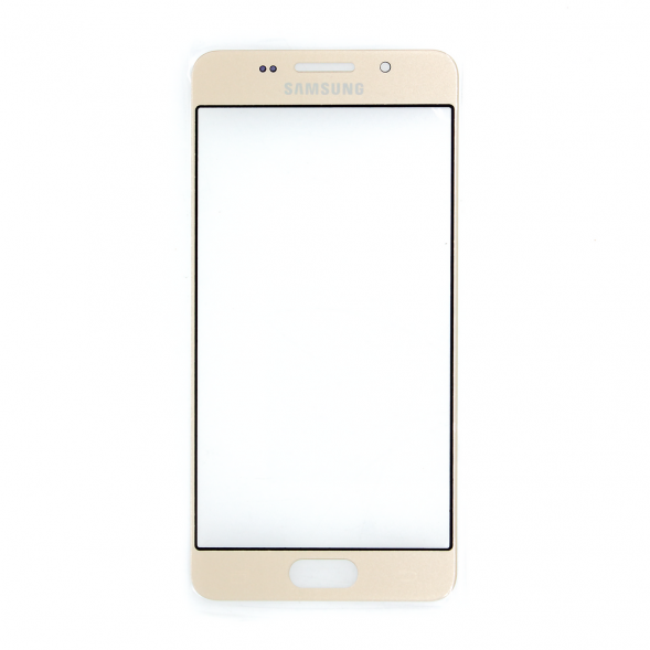 Стекло для Samsung Galaxy A3 (2016) A310F (Золото)