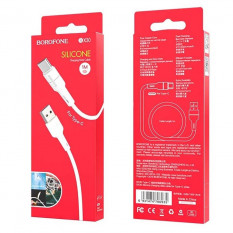 Кабель Type-C Borofone BX30, 3A, 1метр (белый)