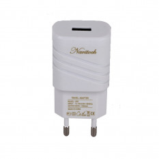 Блок питания сетевой 1 USB Navitoch 2000mA (белый)