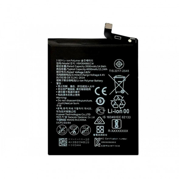 Аккумулятор HB436486ECW для Huawei P20 Pro, Mate 20, Honor View 20, Honor 20 Pro