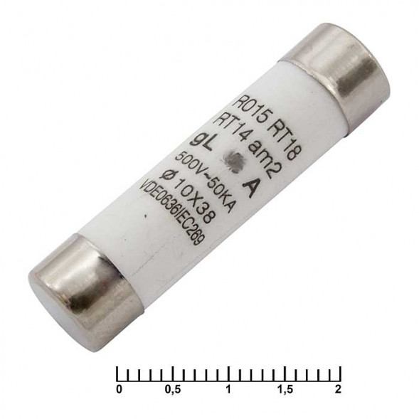 Предохранитель 4A 500V 10x38mm