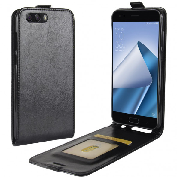 Чехол - флипп для Asus ZenFone 4 ZE554KL (черный)