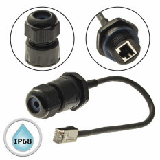 Герметичный разъем RJ45M25L25-5B