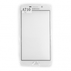 Стекло для Samsung Galaxy A7 (2016) A710F (Белое)