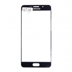 Стекло для Samsung Galaxy A7 (2016) A710F (Черное)