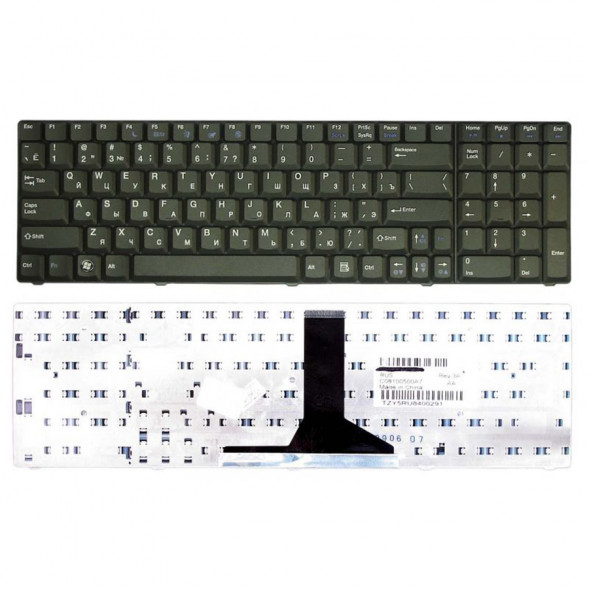 Клавиатура для ноутбука Acer eMachines G620 G720 G520 (черная) (004004)