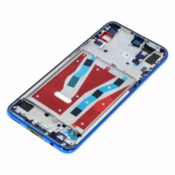 Рамка дисплея для Huawei P Smart Z (STK-LX1) (средняя часть в сборе) (Синий)