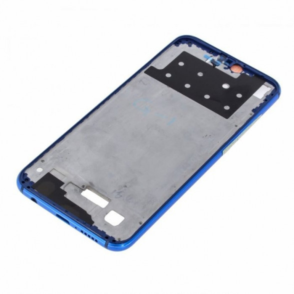 Рамка дисплея для Huawei P20 Lite (ANE-LX1), Nova 3E (ANE-AL00) (средняя часть в сборе) (Синяя)