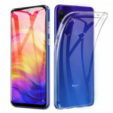 Силиконовый чехол для Xiaomi Redmi Note 7, Redmi Note 7 Pro (прозрачный)
