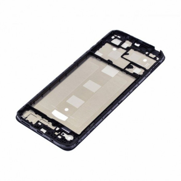 Рамка дисплея для Xiaomi Redmi 12C (22120RN86G) (Черный) средняя часть