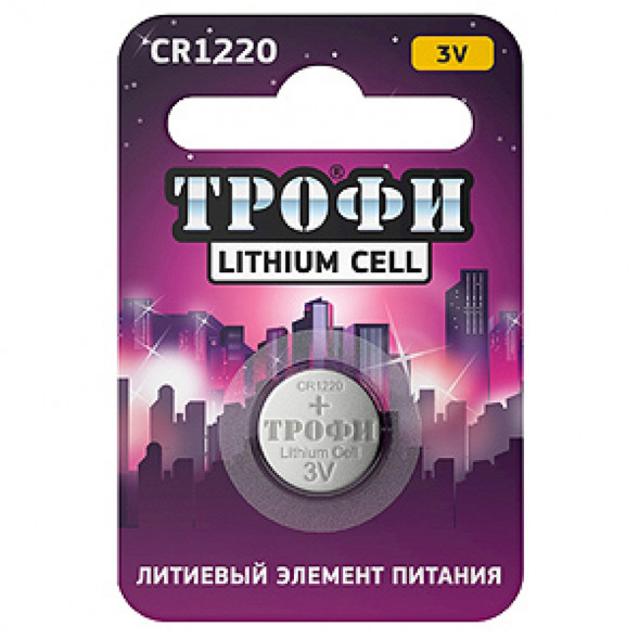 Батарейка Трофи CR1216-1BL
