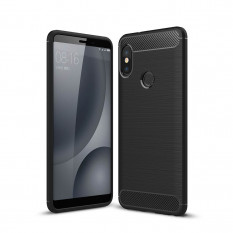 Чехол Carbon Fiber для Xiaomi Redmi Note 5 Pro (черный)