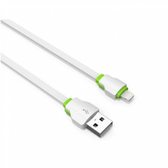 Кабель зарядки Ldnio LS07 для iPhone 5 / 6 / 7 / 8 / X (белый)