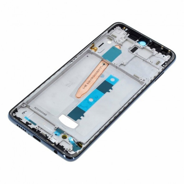 Рамка дисплея для Xiaomi Poco X3 NFC M2007J20CG, X3 Pro M2102J20SG (Черный) средняя часть