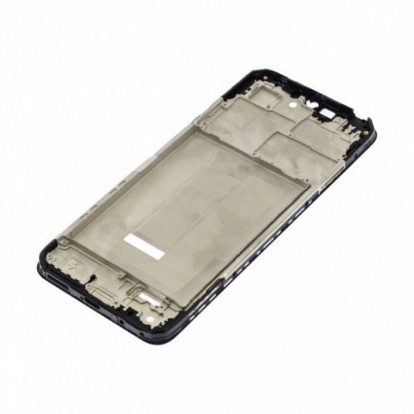 Рамка дисплея для Xiaomi Poco M5 (22071219CG) (Черный) средняя часть