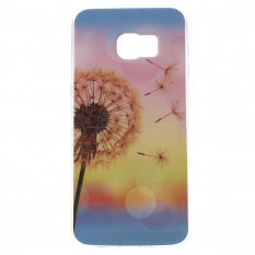 TPU Чехол с рисунком для Samsung Galaxy S6 EDGE+ G928 (Одуванчик)