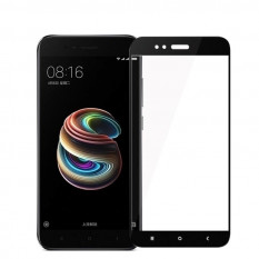 3D Защитное стекло для Xiaomi 5x, Mi A1 (черный)