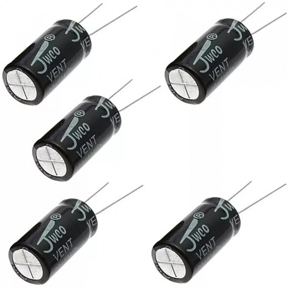 2.2 UF 100V 105C 5х11 (JWCO) Конденсатор (5 штук)