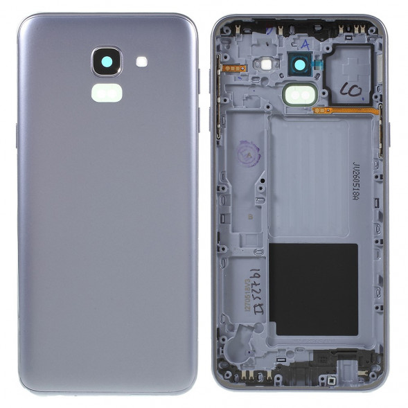 Задняя крышка корпус для Samsung J600F Galaxy J6 (2018) (Серый)
