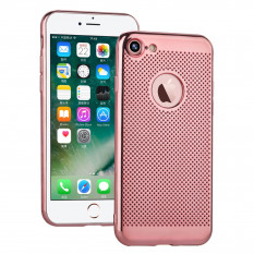 Перфорированный чехол на iPhone 7, iPhone 8 (розовый)