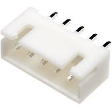 WF-5 pin 2.54mm Разъем питания низковольтный (белый)