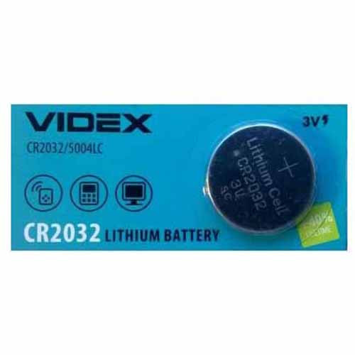 Батарейка CR2032 VIDEX Lithium