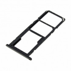 Контейнер SIM лоток для Samsung M115 Galaxy M11 (Черный)