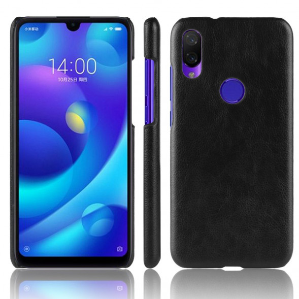Чехол под кожу для Xiaomi Redmi Note 7, Redmi Note 7 Pro (черный)