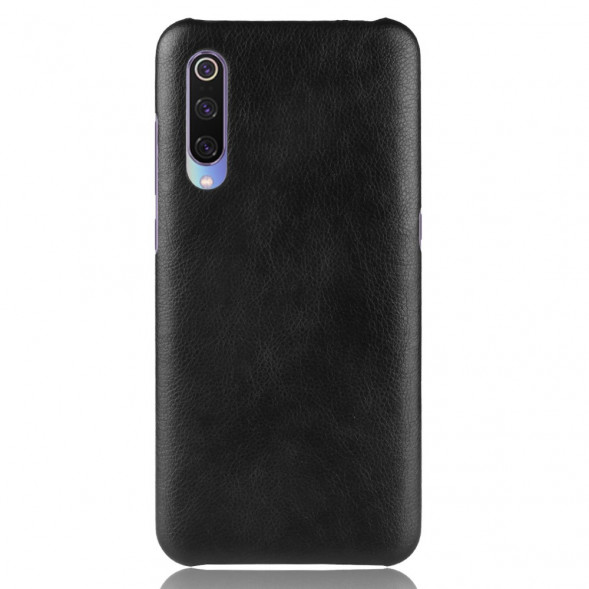 Чехол накладка под кожу Litchi для Xiaomi Mi 9 (черный)