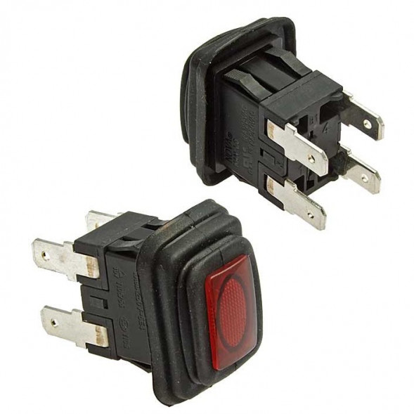 SB146 IP65 on-off 13*19mm Переключатель клавишный (рокерный)