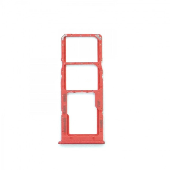 Лоток SIM для Samsung A022G Galaxy A02 (красный)