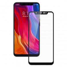 Защитное стекло 3D для Xiaomi Mi8 (черный)