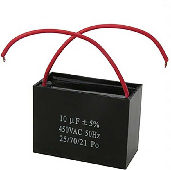 CBB61 10uF 450V (SAIFU) Конденсатор пусковой
