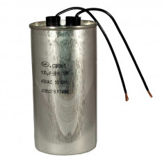 CBB65 100uF 450V WIRE (SAIFU) Конденсатор пусковой