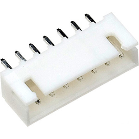 7 pin 1.25mm Разъем питания низковольтный (белый)
